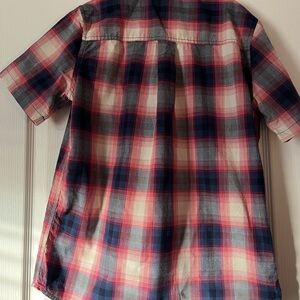 The Children's Place Red and Blue Plaid Shirt